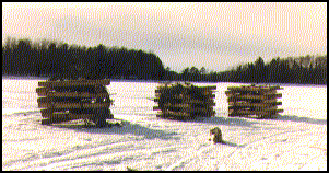 Fish Cribs Ready to sink down