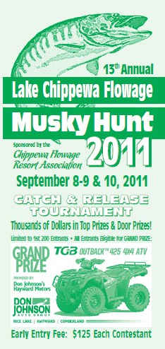 Musky Hunt Sponsored by the Chippewa Flowage Resort Association