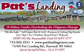 Pat's Landing Resort on the Chippewa Flowage