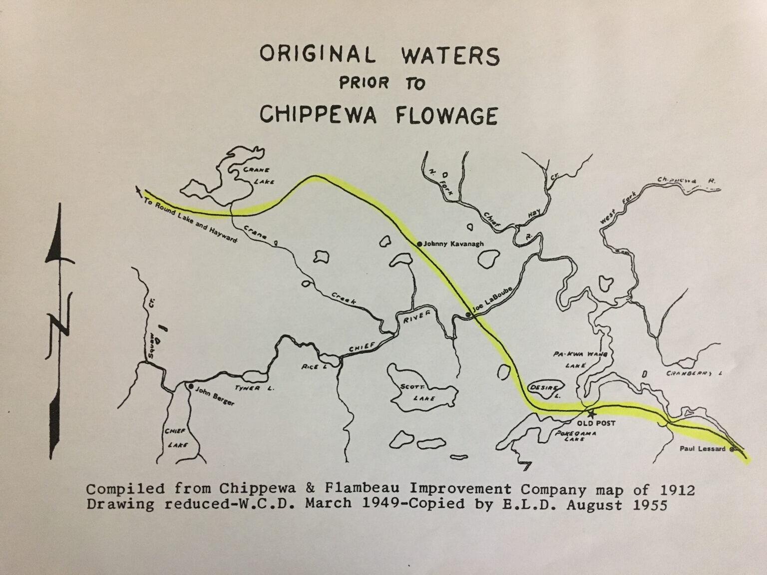 Lake Chippewa Flowage Maps Chippewa Flowage Lake Chippewa Flowage Resort Association