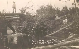 Dougins Dam on Hay Creek