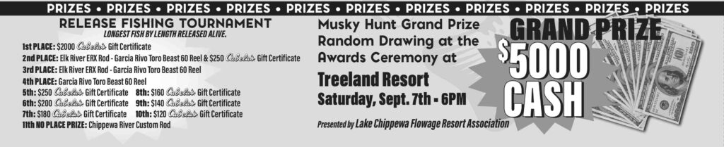 2024 Musky Hunt Prizes