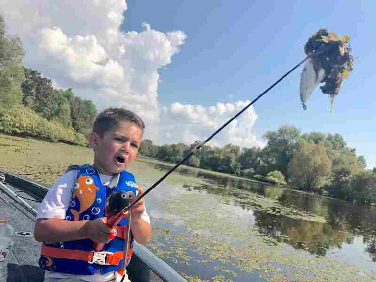 A Flying, Floppy, Fish Tale – By Ben Smith, kid fisherman