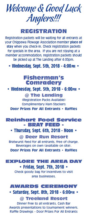 Musky Hunt Sponsored by the Chippewa Flowage Resort Association