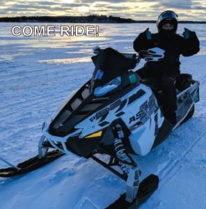 Snowmobile Sawyer County Trails